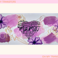 Mama Affirmations Purple UV DTF Cup Wrap