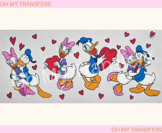 Daisy & Donald UV DTF Wrap