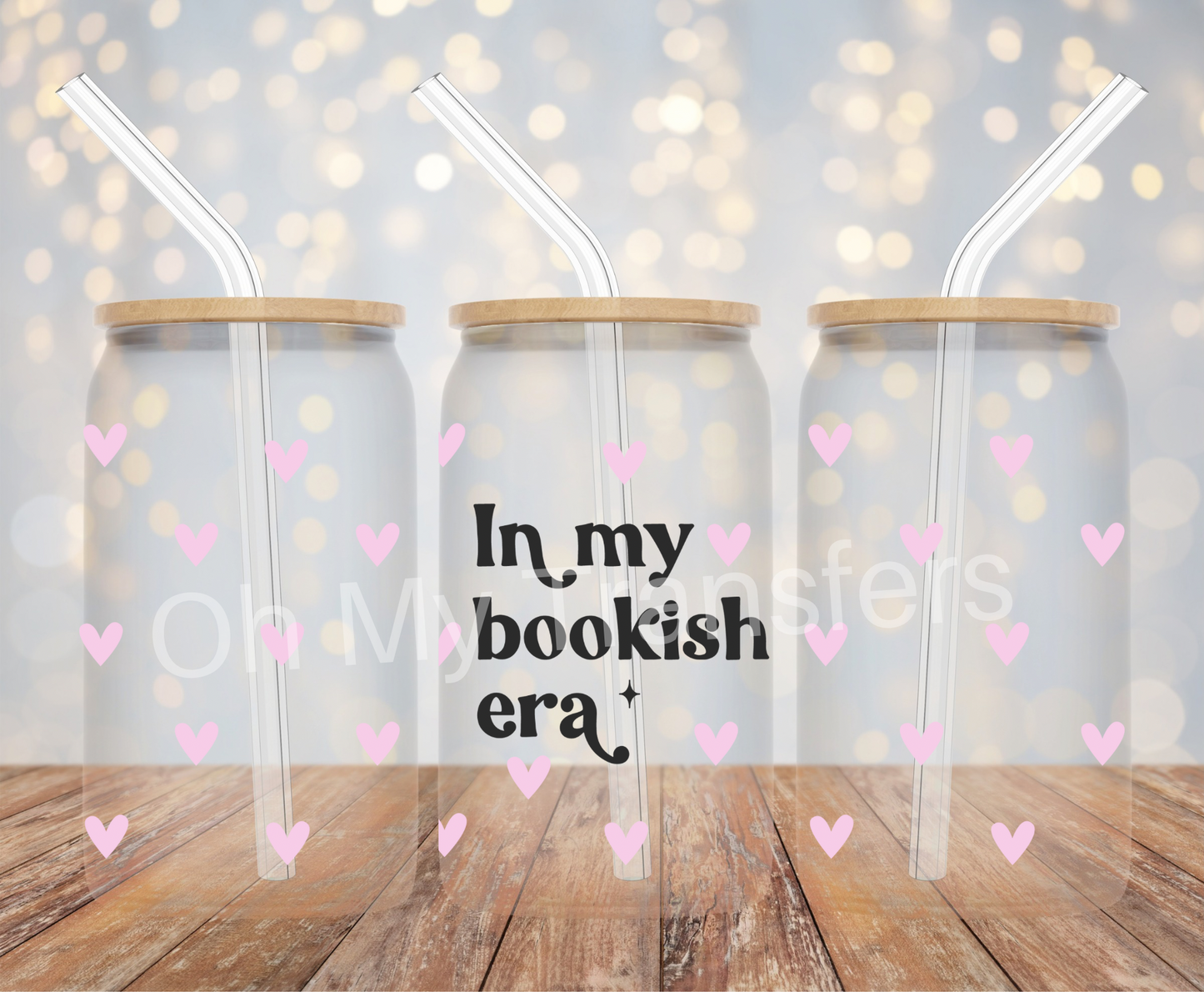 In My Bookish Era UV DTF Cup Wrap