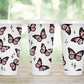 Pink & Black Butterfly UV DTF Wrap