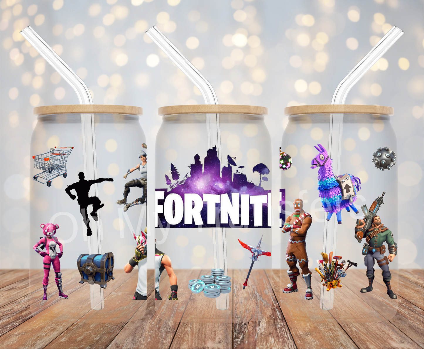 Fortnite UV DTF Cup Wrap