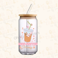 Iced Coffee Princess UV DTF Decal